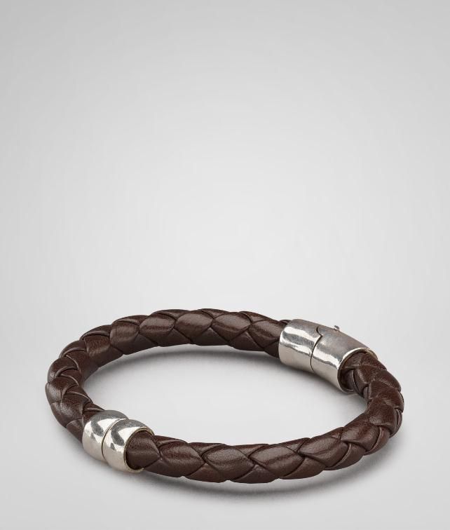 BOTTEGA VENETA Intrecciato Silver Nappa Bracelet Bracelet U fp
