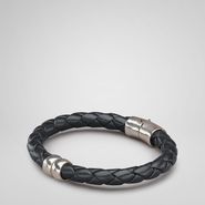 Intrecciato Silver Nappa Bracelet - Bracelet - BOTTEGA VENETA - PE13 - 420