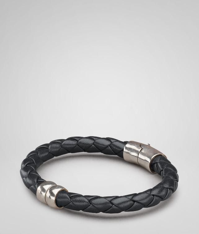 BOTTEGA VENETA Intrecciato Silver Nappa Bracelet Bracelet U fp