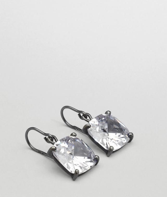 BOTTEGA VENETA Oxydized Zircon Earring Earrings D fp