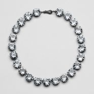 Oxydized Zircon Necklace - Necklace - BOTTEGA VENETA - PE13 - 1375