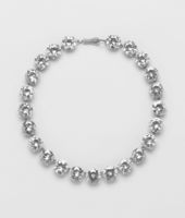 Bottega Veneta® Oxydized Zircon Necklace Bottega Veneta® Oxydized Zircon Necklace