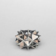 Enamelled Antique Silver Ring - Ring - BOTTEGA VENETA - PE13 - 620