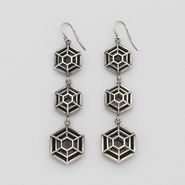 Enamelled Antique Silver Earring - Earrings - BOTTEGA VENETA - PE13 - 950