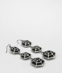 EarringsJewelrySilver, EnamelBlack Bottega Veneta®