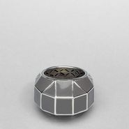 Enamelled Antique Silver Ring - Ring - BOTTEGA VENETA - PE13 - 660