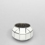Enamelled Antique Silver Ring - Ring - BOTTEGA VENETA - PE13 - 660