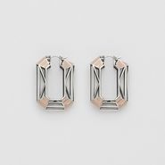 Enamelled Antique Silver Earring - Earrings - BOTTEGA VENETA - PE13 - 760