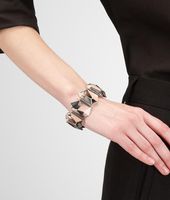 Bottega Veneta® Enamelled Antique Silver Bracelet Bottega Veneta® Enamelled Antique Silver Bracelet