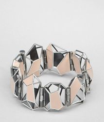 BraceletJewelrySilver, EnamelWhite Bottega Veneta®