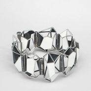 Enamelled Antique Silver Bracelet - Bracelet - BOTTEGA VENETA - PE13 - 2150