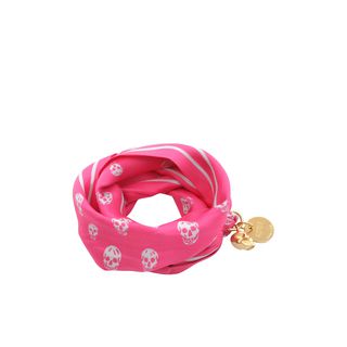 ALEXANDER MCQUEEN, Bracelet, Wrap Skull Scarf Bracelet