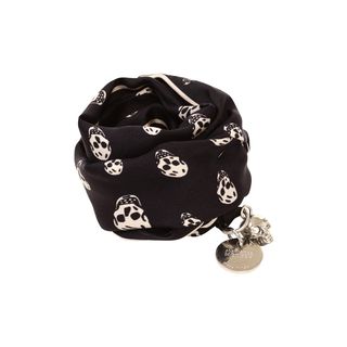 ALEXANDER MCQUEEN, Bracelet, Wrap Skull Scarf Bracelet