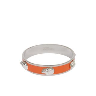 ALEXANDER MCQUEEN, Bracelet, 3D Skull Enamel Bangle