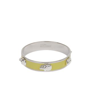 ALEXANDER MCQUEEN, Bracelet, 3D Skull Enamel Bangle