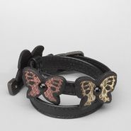 Intrecciato Ayers Butterfly Bracelet - Leather Bracelet - BOTTEGA VENETA - PE13 - 310