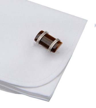 Silver Cufflinks  ERMENEGILDO ZEGNA