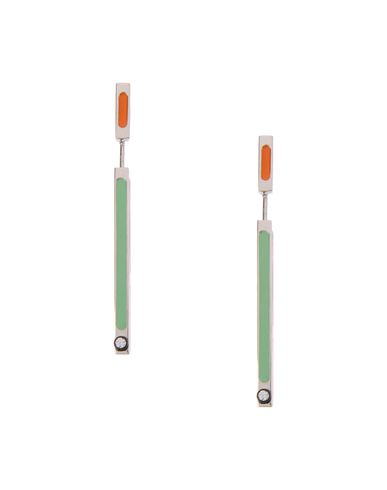 ZOOM DELFINA DELETTREZ - Boucles d'oreilles