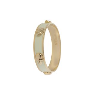 ALEXANDER MCQUEEN, Bracelet, 3D Skull Enamel Bangle