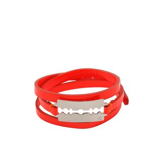 McQ, Bracelet, Razor Triple Wrap Bracelet