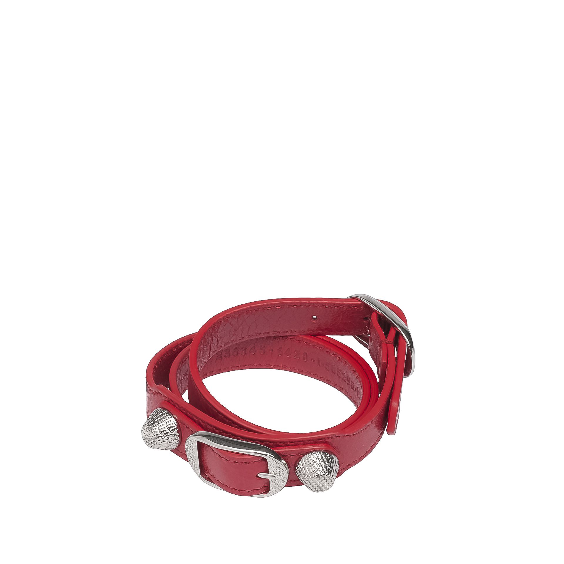 Balenciaga Giant Armband Triple Tour Silber Balenciaga Giant Armband Triple Tour Silber