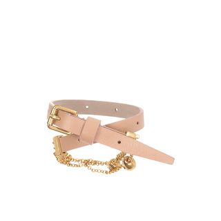 ALEXANDER MCQUEEN, Bracelet, Skull Chain Double Wrap Bracelet