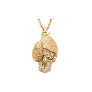 ALEXANDER MCQUEEN, Necklace, Wings Skull Pendant