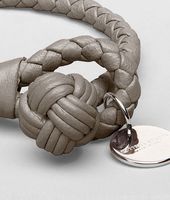Bottega Veneta® Fume Intrecciato Nappa Bracelet Bottega Veneta® Fume Intrecciato Nappa Bracelet