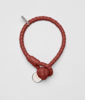 Bottega Veneta® Armband aus Nappaleder Intrecciato Brique Bottega Veneta® Armband aus Nappaleder Intrecciato Brique