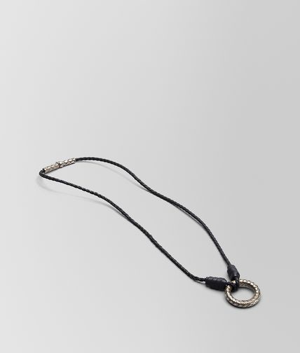 BOTTEGA VENETA - Pendente in Argento Intrecciato