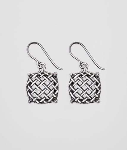 BOTTEGA VENETA - Oxydized Silver Rete Earring