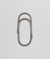 Bottega Veneta® Intrecciato Silver Money Clip Bottega Veneta® Intrecciato Silver Money Clip