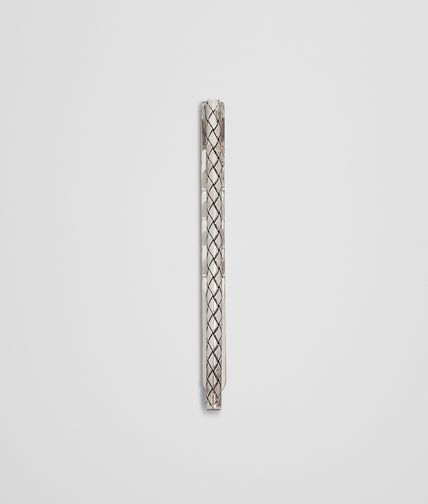 BOTTEGA VENETA - Intrecciato Silver Tie Clip