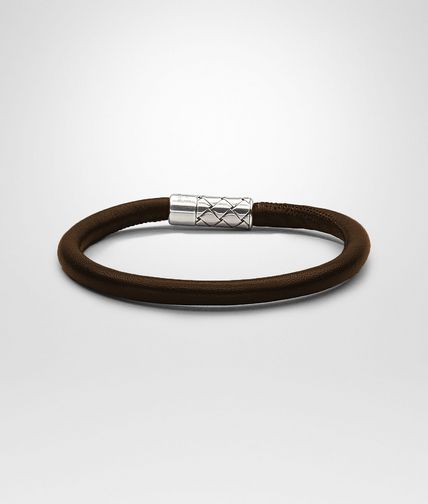 BOTTEGA VENETA - Intrecciato Silver Nappa Bracelet