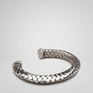 Intrecciato Silver Bracelet - Bracelet - BOTTEGA VENETA - PE13 - 690