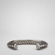 Intrecciato Silver Bracelet - Bracelet - BOTTEGA VENETA - PE13 - 690