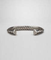 Bottega Veneta® Intrecciato Silver Bracelet Bottega Veneta® Intrecciato Silver Bracelet