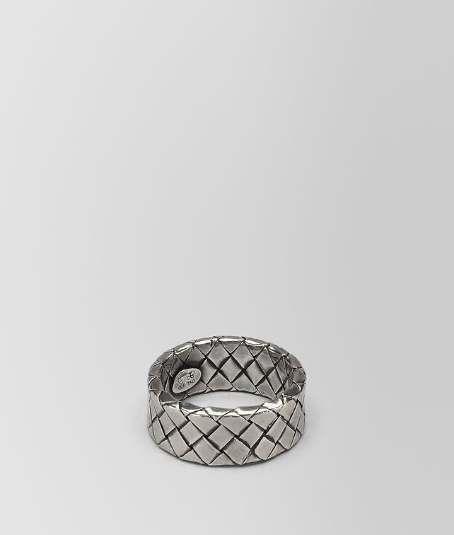 BOTTEGA VENETA RING AUS INTRECCIATO SILBER Ring D fp