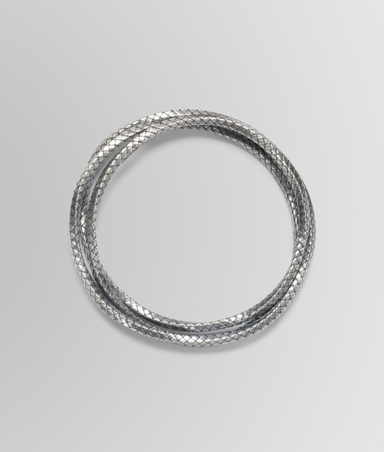 BOTTEGA VENETA - Intrecciato Oxydized Bracelet