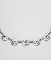 Bottega Veneta® Oxydized Silver Naturale Zircon Necklace Bottega Veneta® Oxydized Silver Naturale Zircon Necklace
