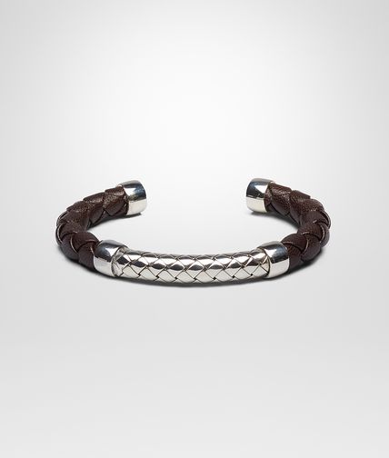 BOTTEGA VENETA - Intrecciato Silver Nappa Bracelet