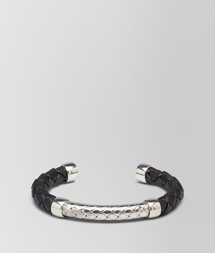 BOTTEGA VENETA - Intrecciato Silver Nappa Bracelet