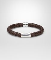Bottega Veneta® Intrecciato Silver Nappa Bracelet Bottega Veneta® Intrecciato Silver Nappa Bracelet