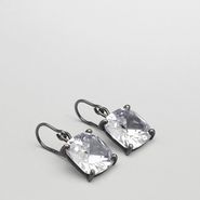 Oxydized Zircon Earring - - BOTTEGA VENETA - AI13 - 500