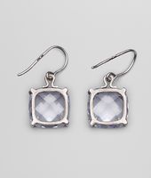 Bottega Veneta® Oxydized Zircon Earring Bottega Veneta® Oxydized Zircon Earring