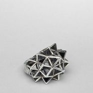Enamelled Antique Silver Ring - Ring - BOTTEGA VENETA - AI13 - 620