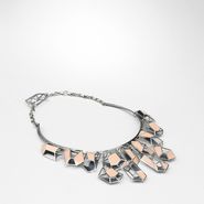 Enamelled Antique Silver Necklace - Necklace - BOTTEGA VENETA - PE13 - 3500