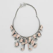 Enamelled Antique Silver Necklace - Necklace - BOTTEGA VENETA - PE13 - 3500