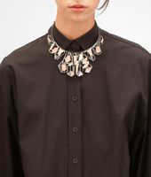 Bottega Veneta® Kette aus emailliertem Antique Silver Poussin Bottega Veneta® Kette aus emailliertem Antique Silver Poussin