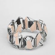 Enamelled Antique Silver Bracelet - Bracelet - BOTTEGA VENETA - AI13 - 2150